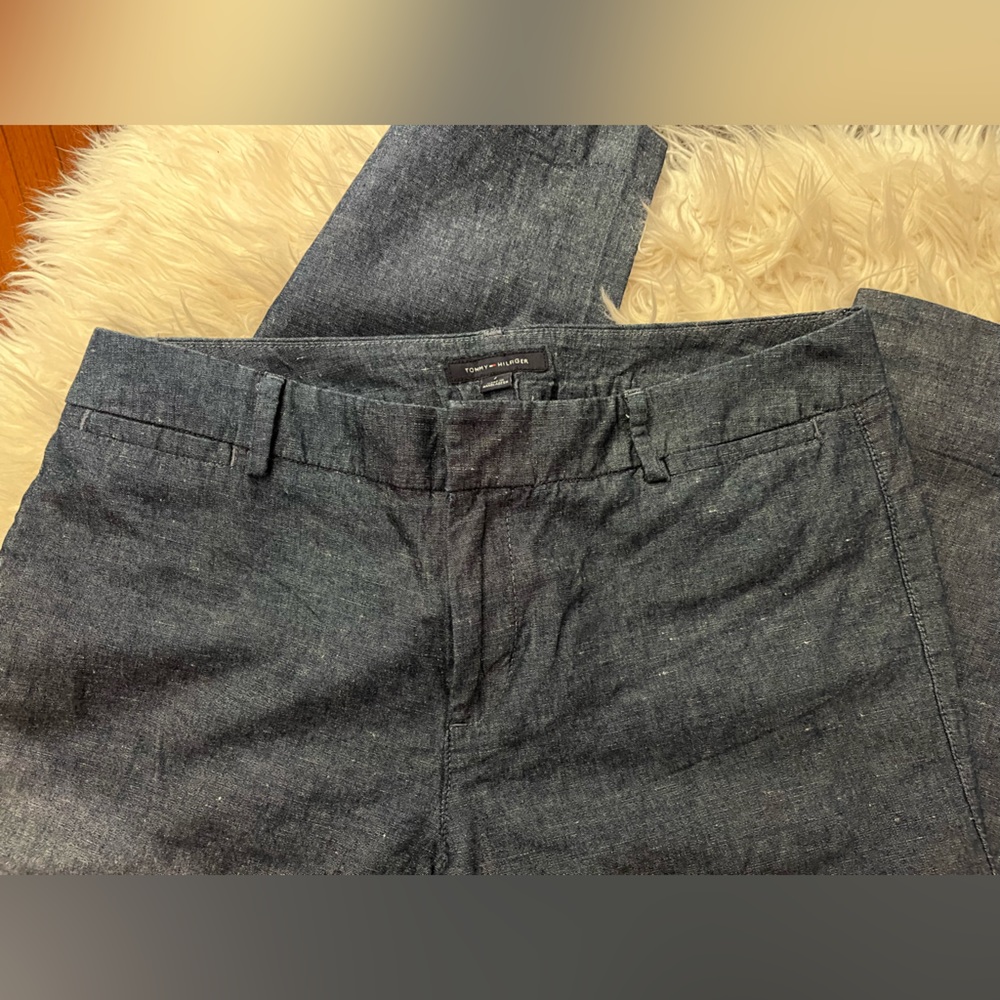 Cotton Tommy cropped ankle length summer weight pants